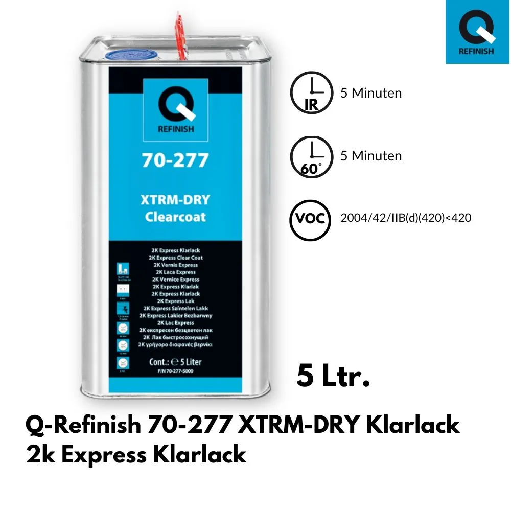 Q 70-277 XTRM-DRY Klarlack 5Ltr.