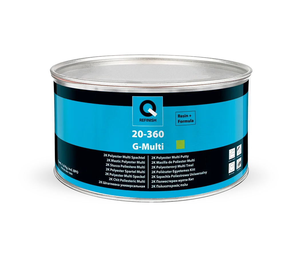Q 20-360 Spachtel grün, G-Multi 1,6 kg