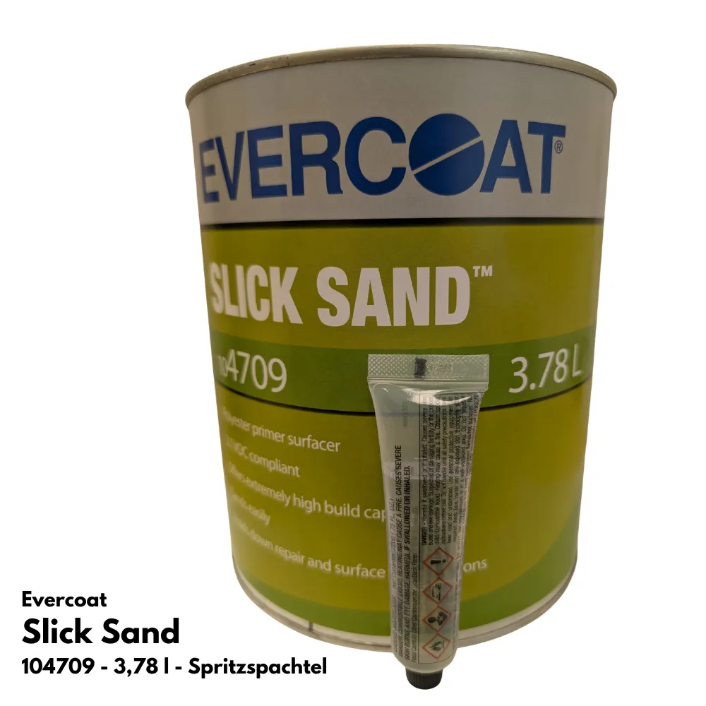 Evercoat Slick Sand Polyester Spritzfüller, 3,78L inkl. Härter